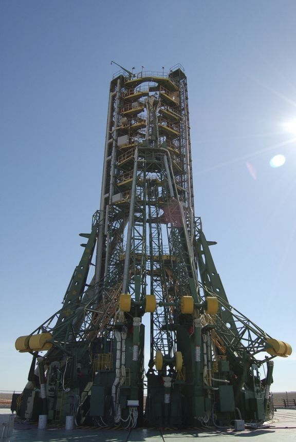 Soyuz launch pad